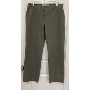 Cabelas Casuals Womens Size 8 Regular Khaki Pants Army‎ Green